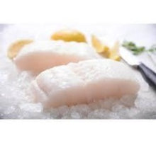 Load image into Gallery viewer, WILD CHILEAN SEABASS:  TWO (8 oz) PORTIONS  SUSTAINABLY CAUGHT
