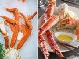 COLOSSAL KING CRAB LEGS AND SNOW CRAB LEGS