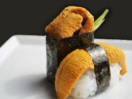 fresh uni sushi